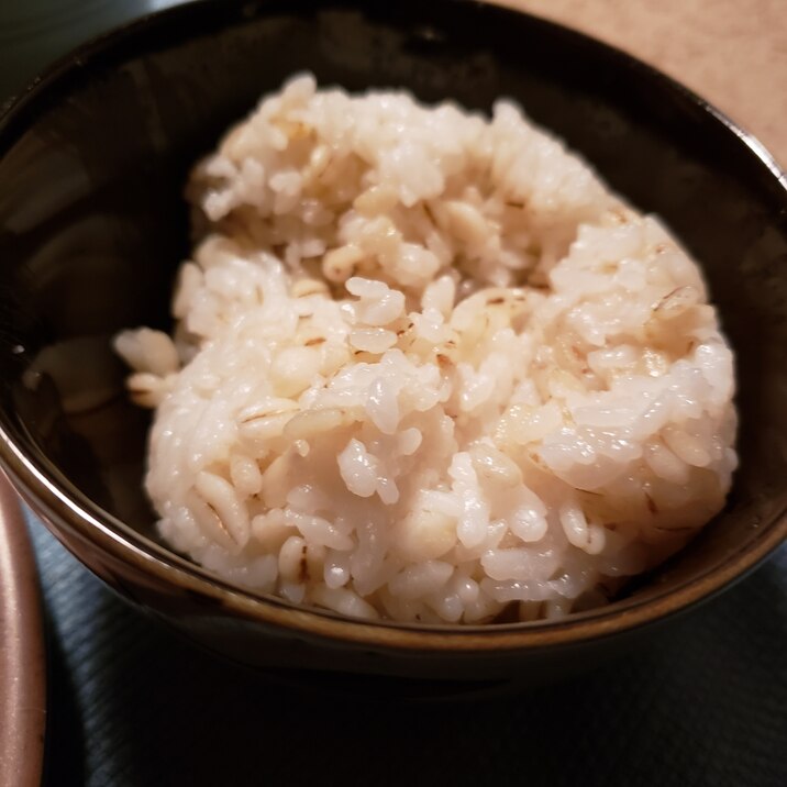 圧力鍋で♪麦飯の炊き方